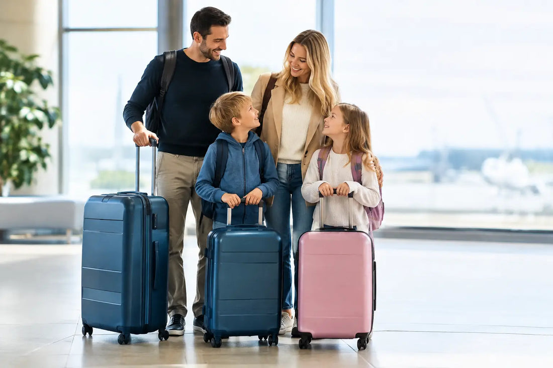 Bästa resväskeset för familjer - välj rätt