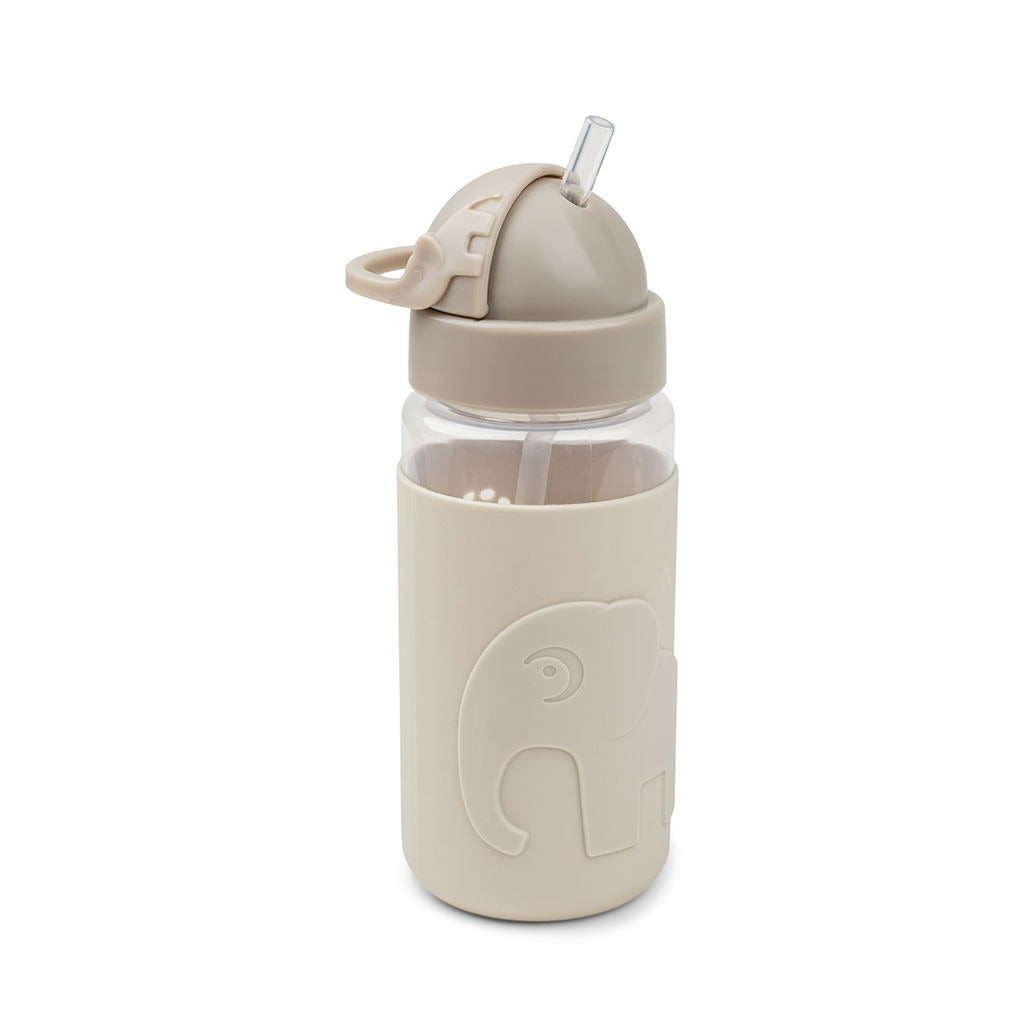 Done By Deer Easy-grip Straw Bottle - Elphee Beige Done By Deer