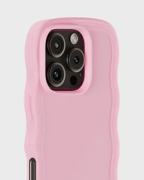 Holdit Telefonskal Wavy iPhone 16 Pro Max - Rosa - Travels And Bags