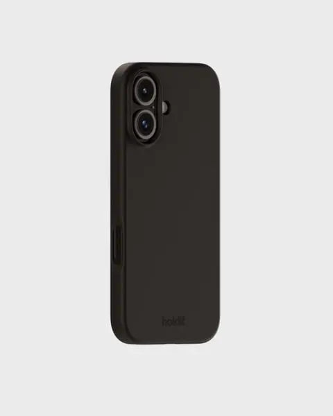 Holdit Telefonskal Silicone iPhone 16 Plus - Svart - Travels And Bags