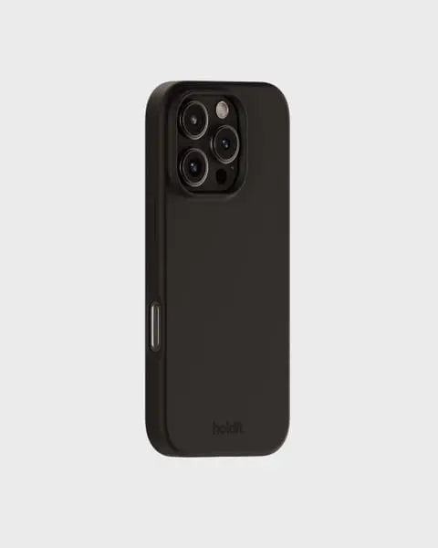 Holdit Telefonskal Silicone iPhone 16 Pro - Svart - Travels And Bags
