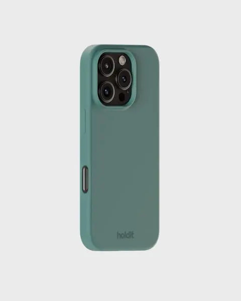Holdit Telefonskal Silicone iPhone 16 Pro - Grön - Travels And Bags