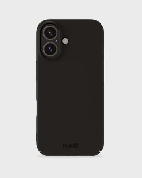 Holdit Telefonskal Slim iPhone 16 - Svart - Travels And Bags