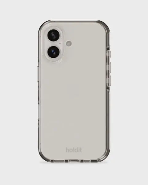Holdit Telefonskal Seethru iPhone 16 Plus - Blå - Travels And Bags