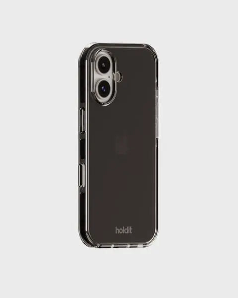 Holdit Telefonskal Seethru iPhone 16 Plus - Svart - Travels And Bags