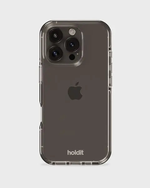 Holdit Telefonskal Seethru iPhone 16 Pro Max - Vit - Travels And Bags
