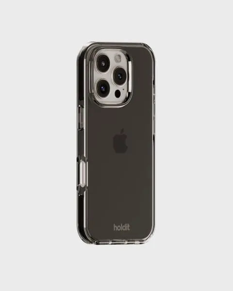 Holdit Telefonskal Seethru iPhone 16 Pro Max - Svart - Travels And Bags