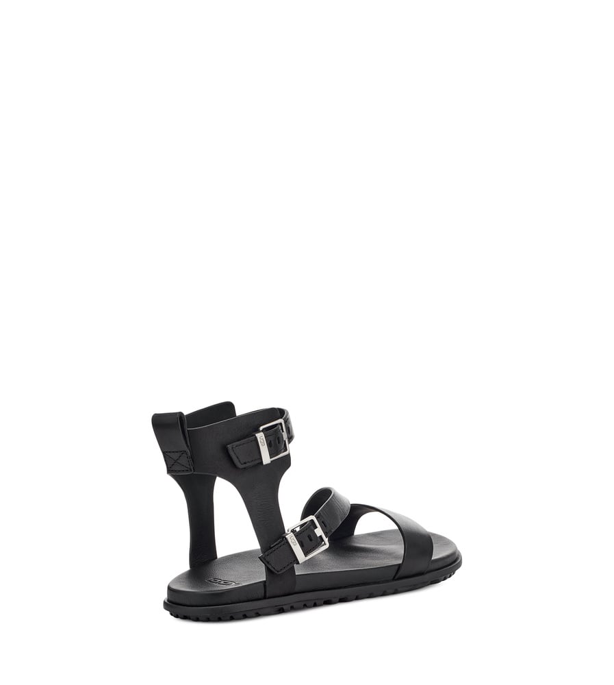 UGG Solivan Strap – Dam – Black Leather