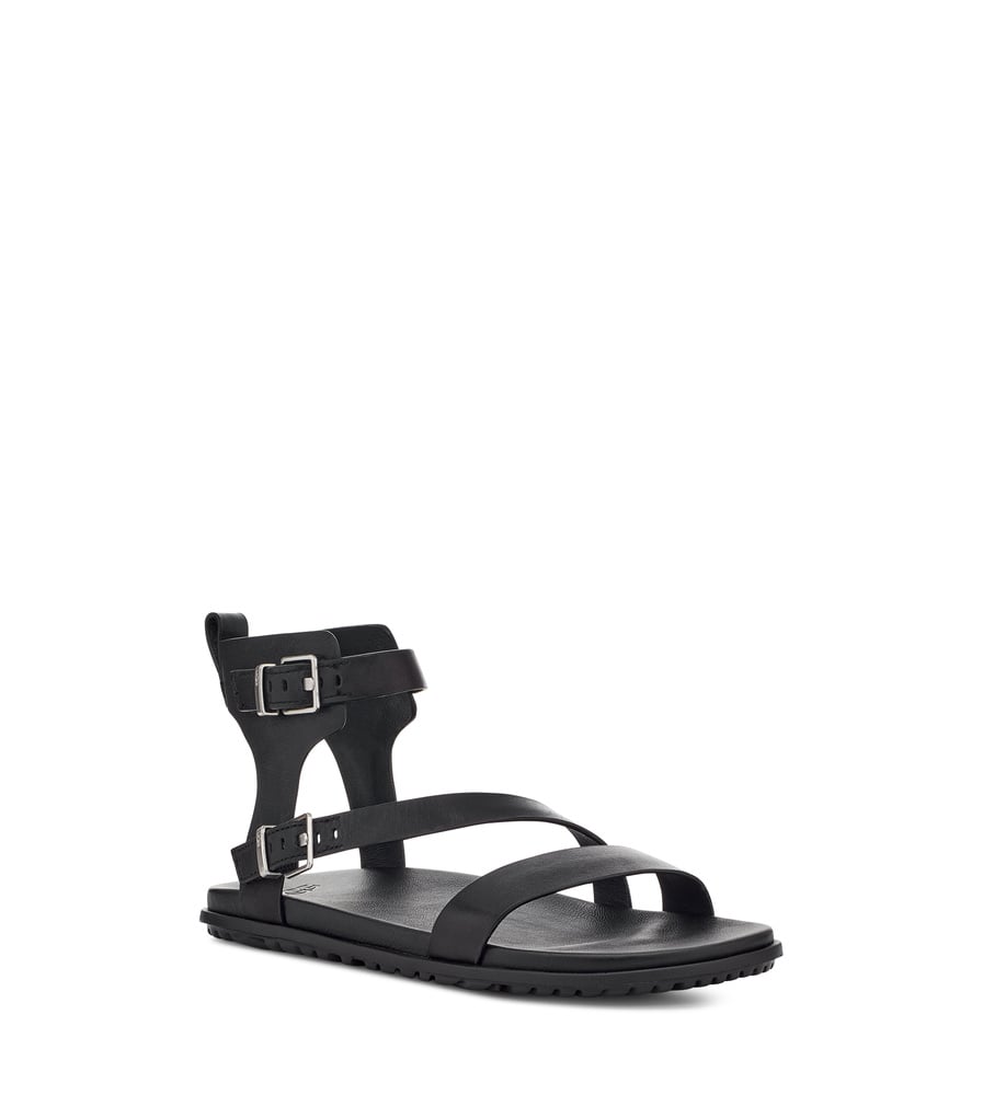 UGG Solivan Strap – Dam – Black Leather