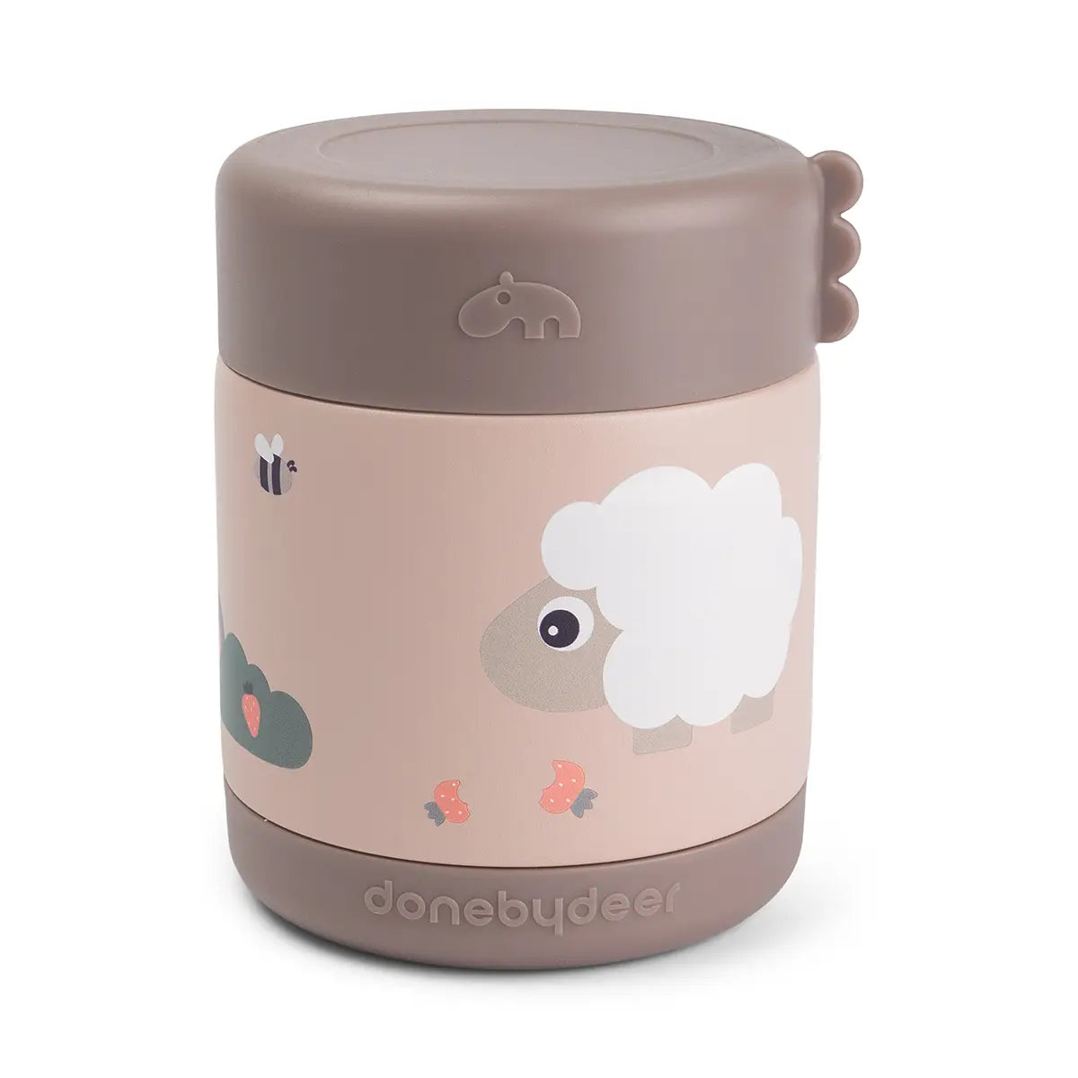 Done by Deer Insulated food jar Tiny farm Powder - 300 ml