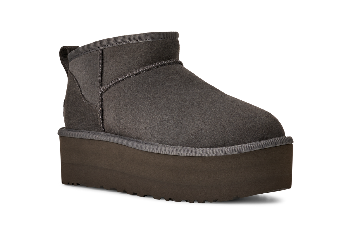 UGG Classic Ultra Mini Platform – Dam – Charcoal