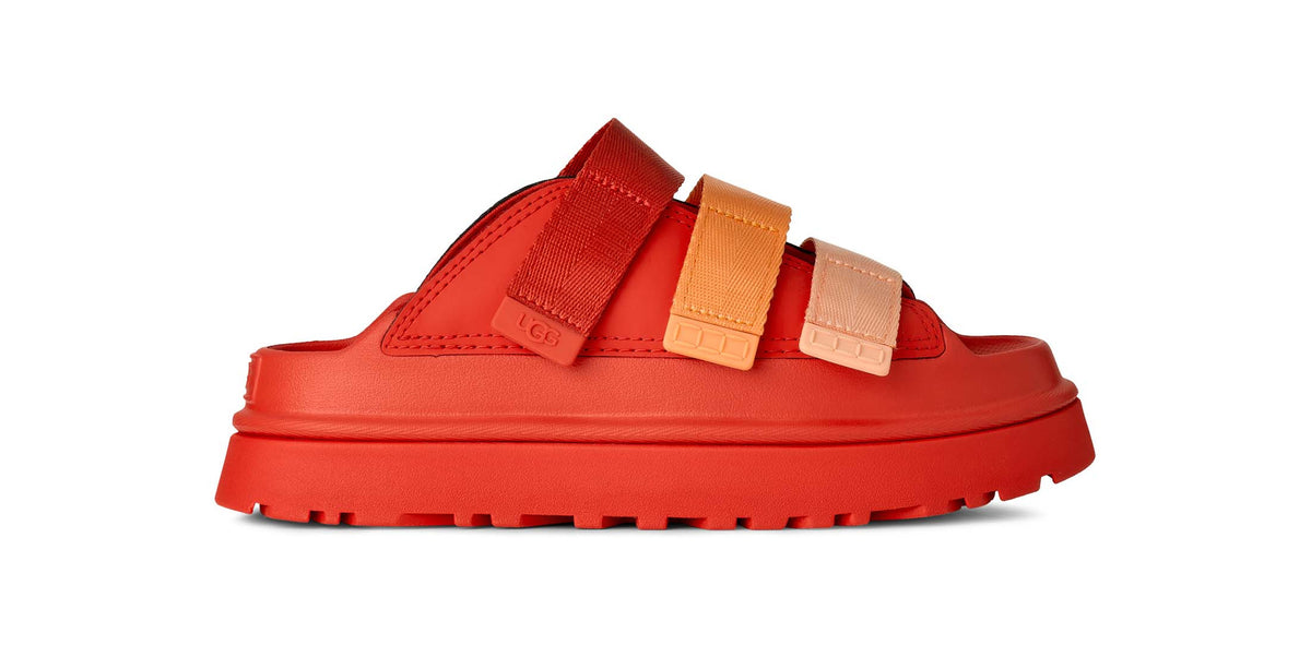 UGG GoldenGlow Slide – Dam – Red Pepper Multi
