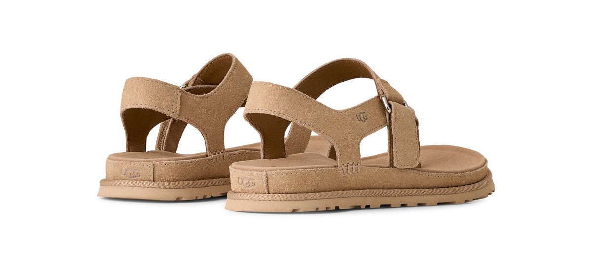 UGG GoldenGaze Toe Post – Dam – Sand