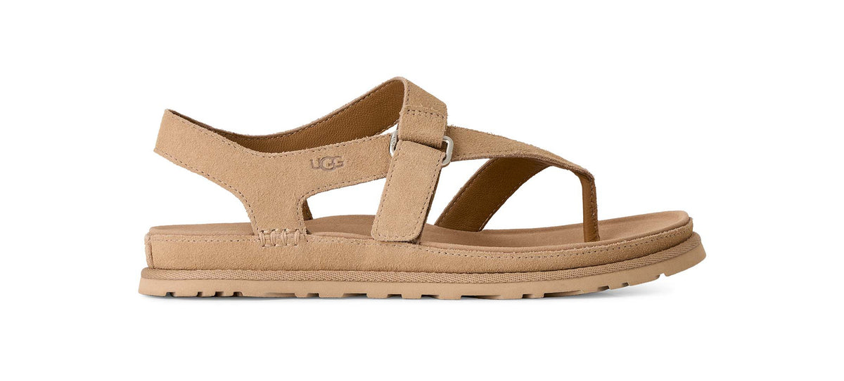 UGG GoldenGaze Toe Post – Dam – Sand