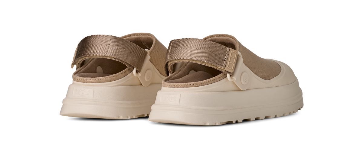 UGG GoldenGlow Canvas Clog – Dam – Mustard Seed
