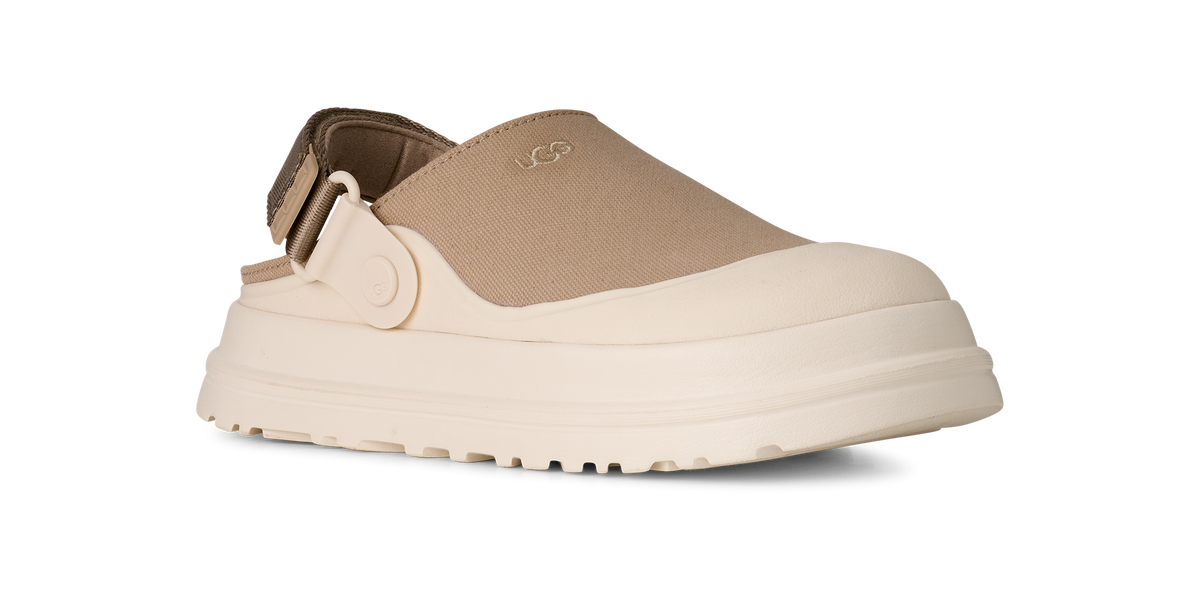 UGG GoldenGlow Canvas Clog – Dam – Mustard Seed