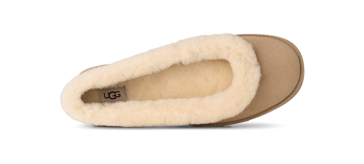 UGG Zora Ballet Flat – Dam – Sand