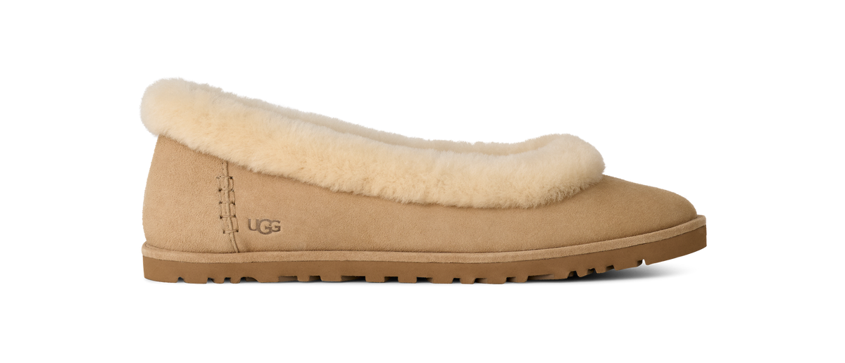 UGG Zora Ballet Flat – Dam – Sand