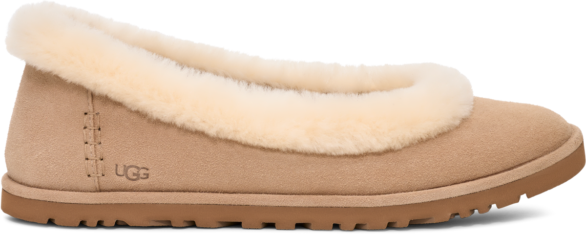 UGG Zora Ballet Flat – Dam – Sand
