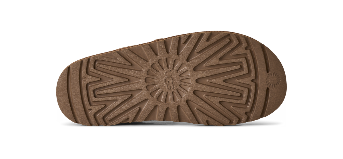 UGG Greenport Cross Strap Slide – Dam – Chestnut