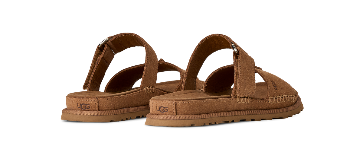 UGG GoldenGaze Slide – Dam – Chestnut
