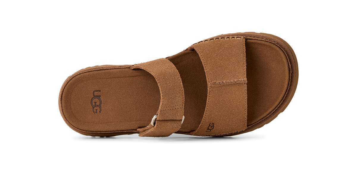 UGG GoldenGaze Slide – Dam – Chestnut