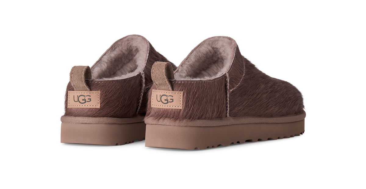 UGG Classic Micro Calf Hair – Dam – Caribou