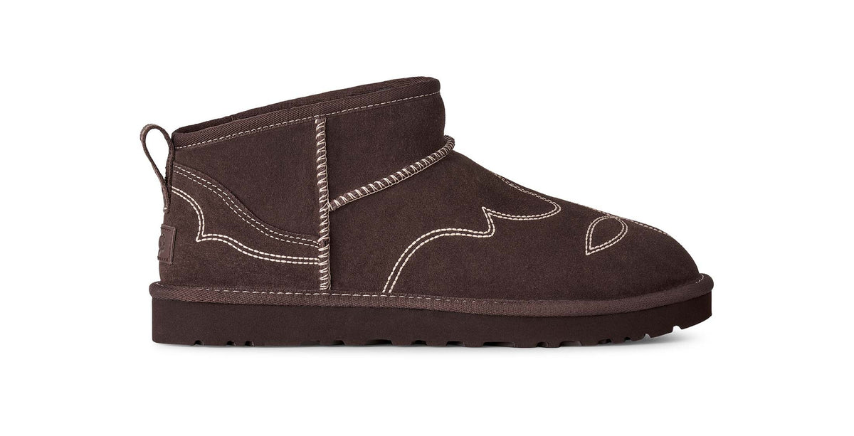 UGG Classic Ultra Mini Western – Herr – Burnt Cedar