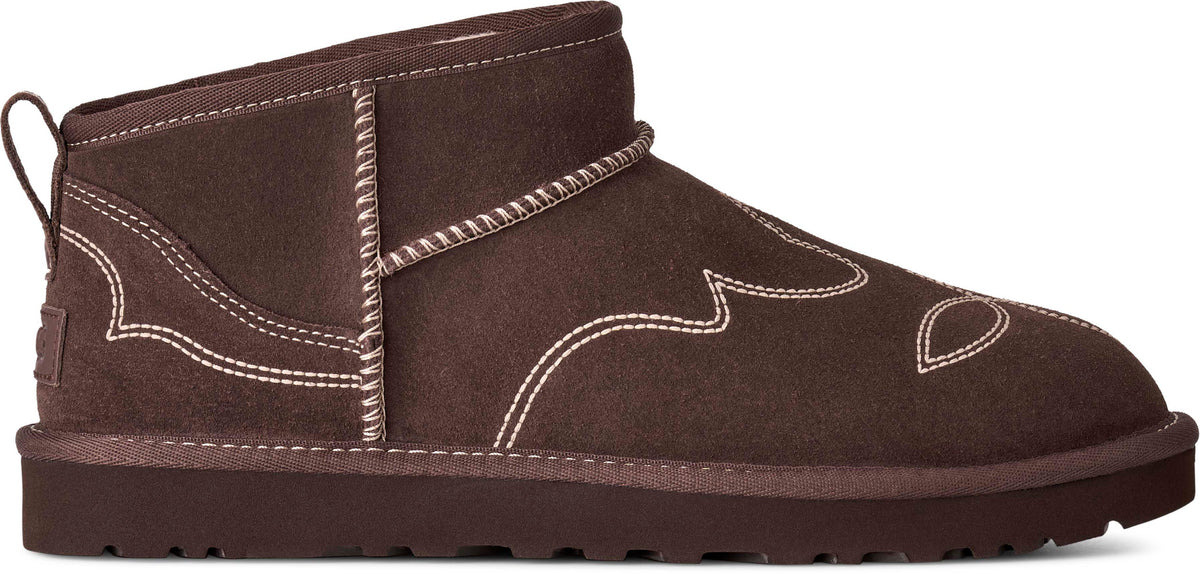UGG Classic Ultra Mini Western – Herr – Burnt Cedar