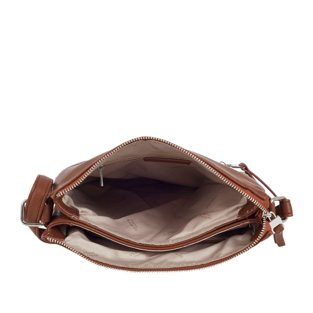 Ulrika Design NOOS Handväska Axelrem - Brun Ulrika Design