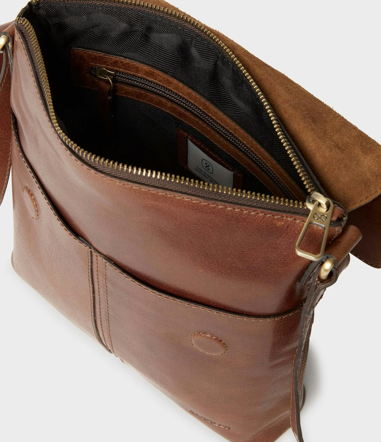 Saddler Oslo Axelremsväska - Brun - Travels And Bags