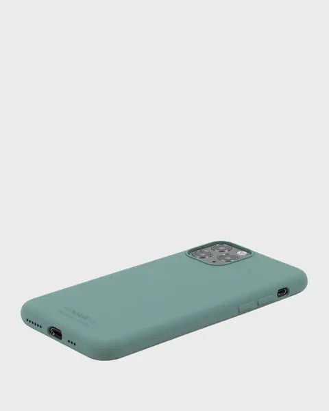 Holdit Telefonskal Silicone iPhone 11 Pro/X/XS - Grön - Travels And Bags