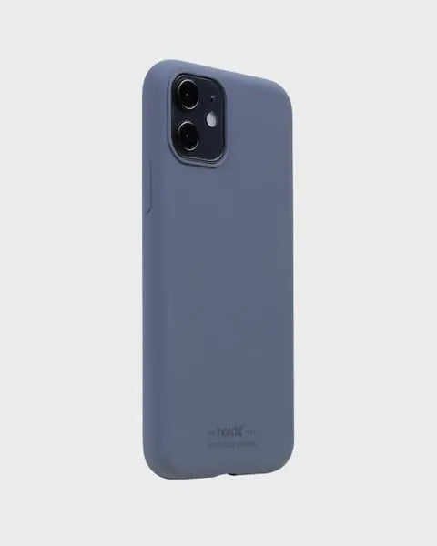 Holdit Telefonskal Silicone iPhone 11/XR - Marinblå - Travels And Bags
