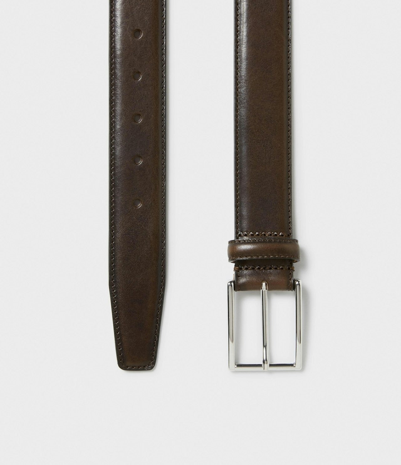 Saddler Arthur Läderbälte - Mörkbrun - Travels And Bags