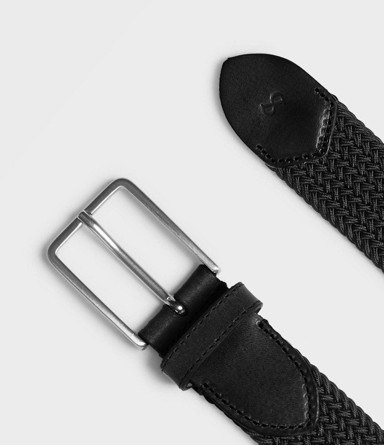 Saddler Marstrand textilbälte - Svart - Travels And Bags