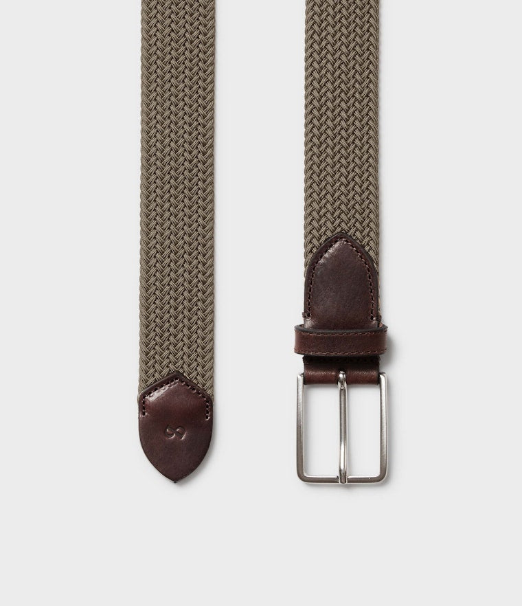 Saddler Marstrand textilbälte - Brun - Travels And Bags