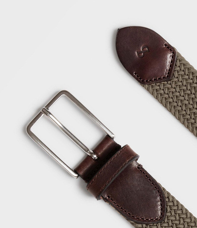 Saddler Marstrand textilbälte - Brun - Travels And Bags