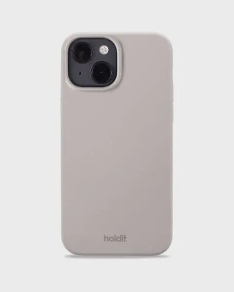Holdit Telefonskal Silicone iPhone 14/13 - Taupe - Travels And Bags