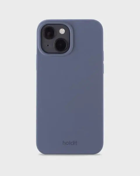 Holdit Telefonskal Silicone iPhone 14/13 - Marinblå - Travels And Bags