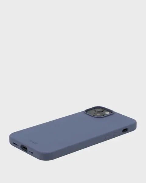 Holdit Telefonskal Silicone iPhone 14 Plus - Marinblå - Travels And Bags