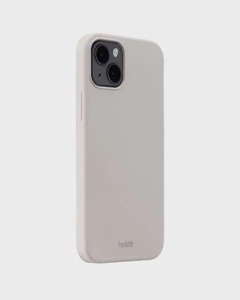 Holdit Telefonskal Silicone iPhone 14 Plus - Taupe - Travels And Bags