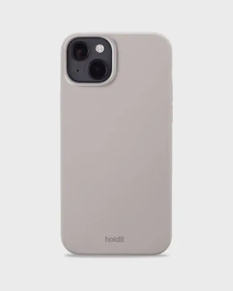 Holdit Telefonskal Silicone iPhone 14 Plus - Taupe - Travels And Bags