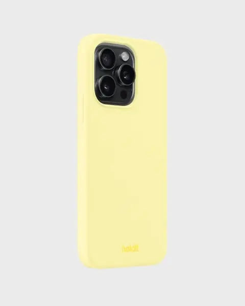 Holdit Telefonskal Silicone iPhone 14 Pro - Gul - Travels And Bags