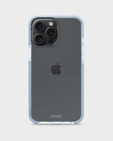 Holdit Telefonskal Seethru iPhone 14 Pro - Blå - Travels And Bags