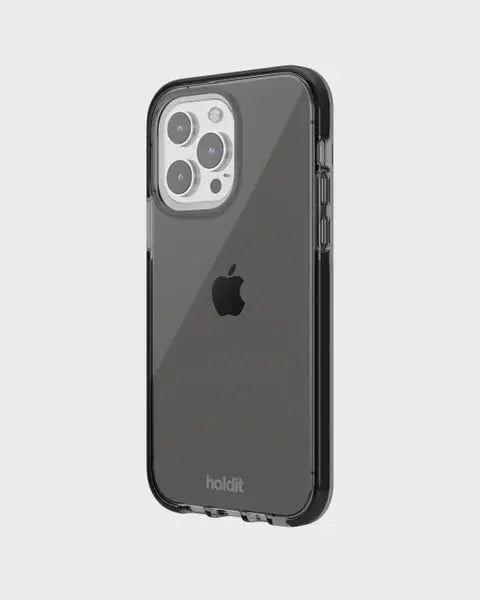 Holdit Telefonskal Seethru iPhone 14 Pro - Svart - Travels And Bags