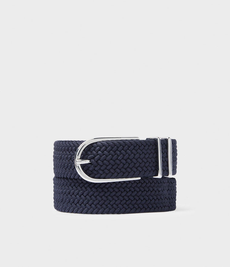 Saddler Mangola Textilbälte - Marinblå - Travels And Bags