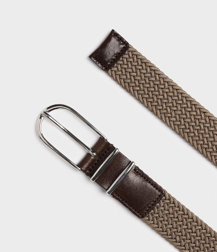 Saddler Mangola Textilbälte - Brun - Travels And Bags