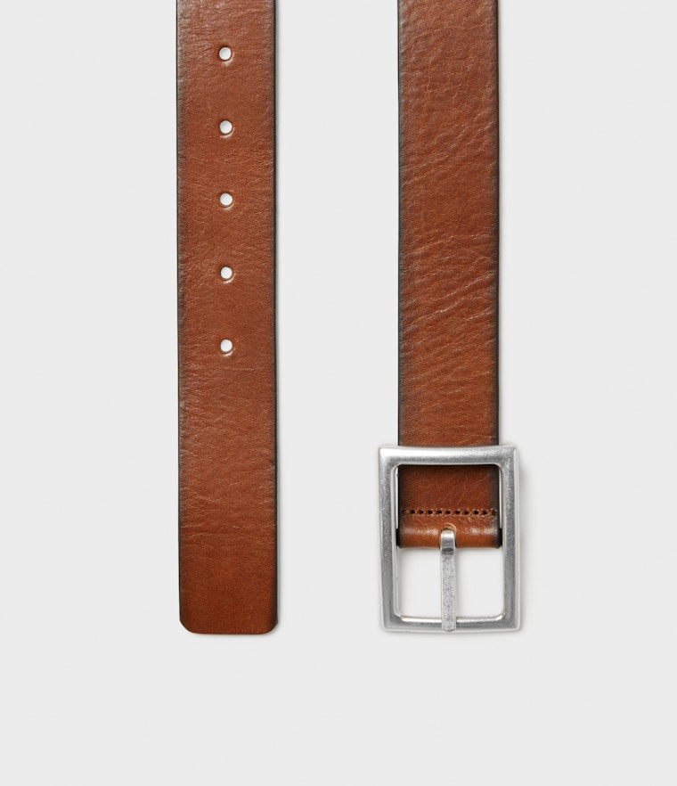 Saddler Fransisco Vändbart Läderbälte - Svart/brun - Travels And Bags