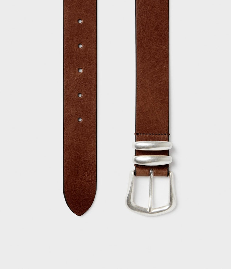 Saddler Serena Läderbälte - Brun - Travels And Bags