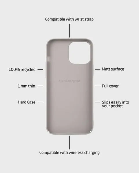 Holdit Telefonskal Slim iPhone 13 Pro Max - Taupe - Travels And Bags